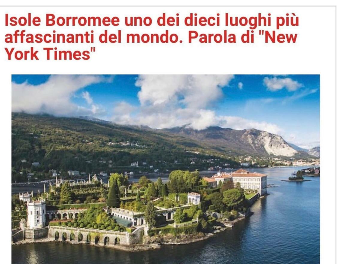 Artelago Silver Panoramic Lake View Baveno Exteriér fotografie